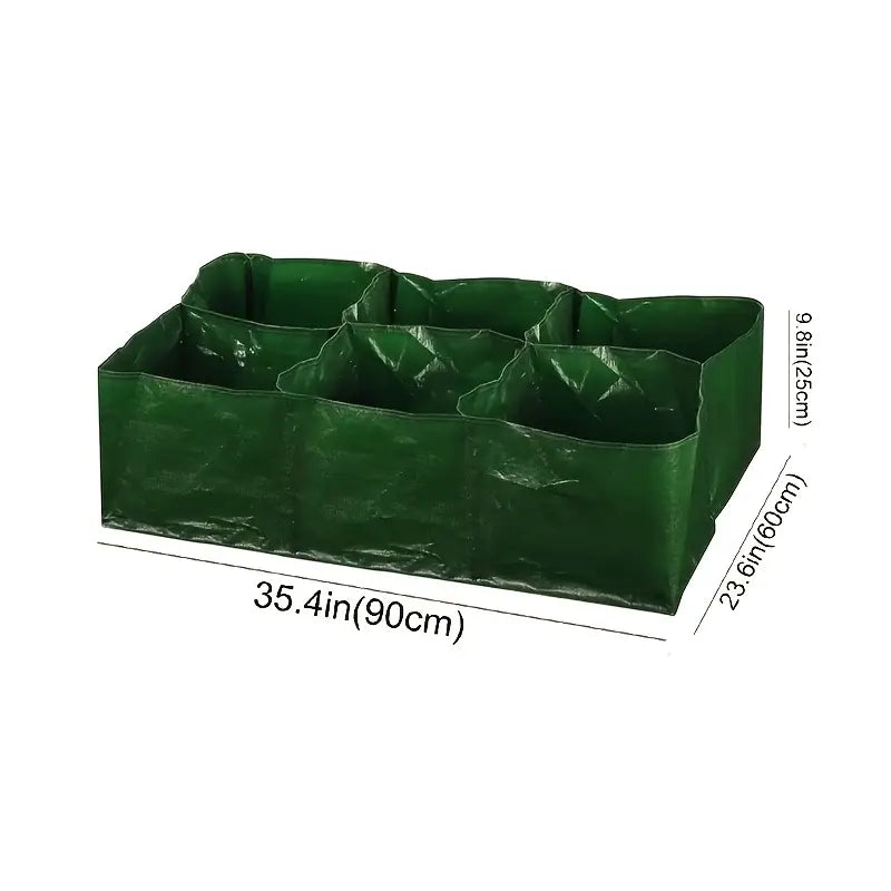 Planting Bag with Multiple Compartments - Robust Garden Storage for Plants and Herbs