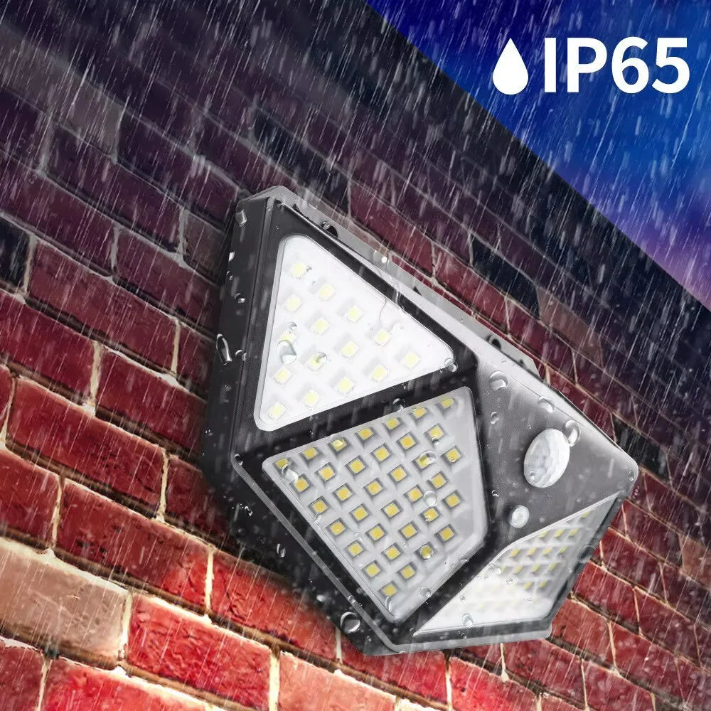 Versatile Solar Light - Weatherproof Led Outdoor Lamp With Motion Detector