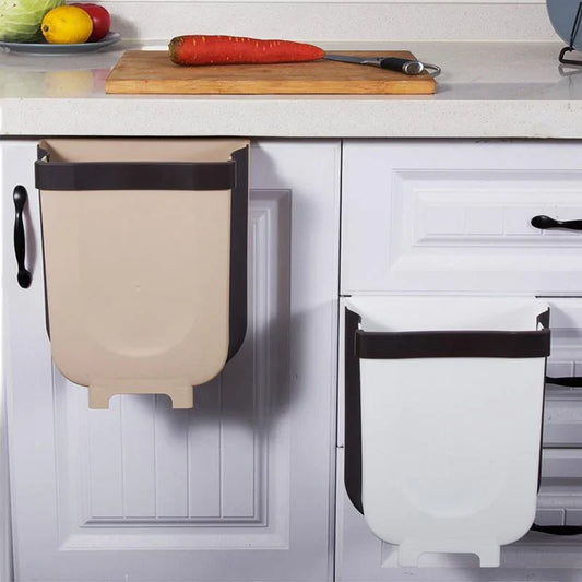 Practical Wall - Mounted Waste Bin - Foldable Waste Bin for the Kitchen
