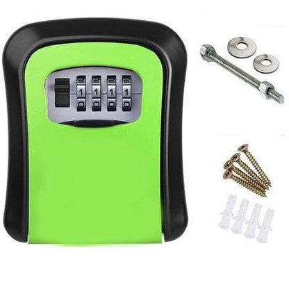 Secure Central Key Box - Weatherproof Key Safe with Code