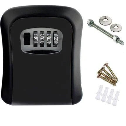 Secure Central Key Box - Weatherproof Key Safe with Code
