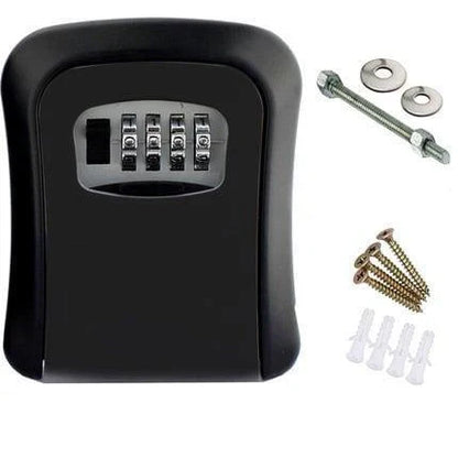 Secure Central Key Box - Weatherproof Key Safe with Code