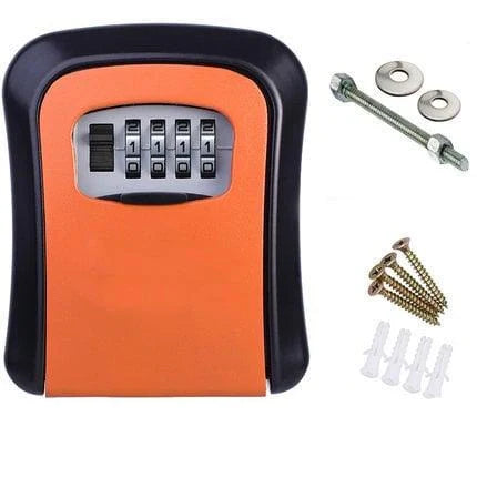 Secure Central Key Box - Weatherproof Key Safe with Code