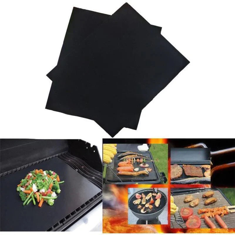 Anti - Stick Grill and Baking Mat Set