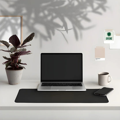 Grounding Mat Made of Carbon Leather for Electronic Devices and Health