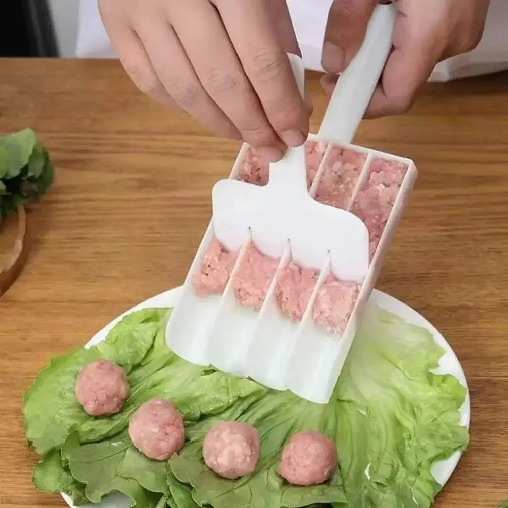 Practical Plastic Dumpling And Meatball Mould - For Even Portions