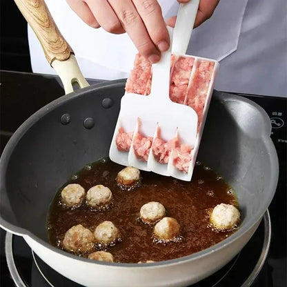 Practical Plastic Dumpling And Meatball Mould - For Even Portions