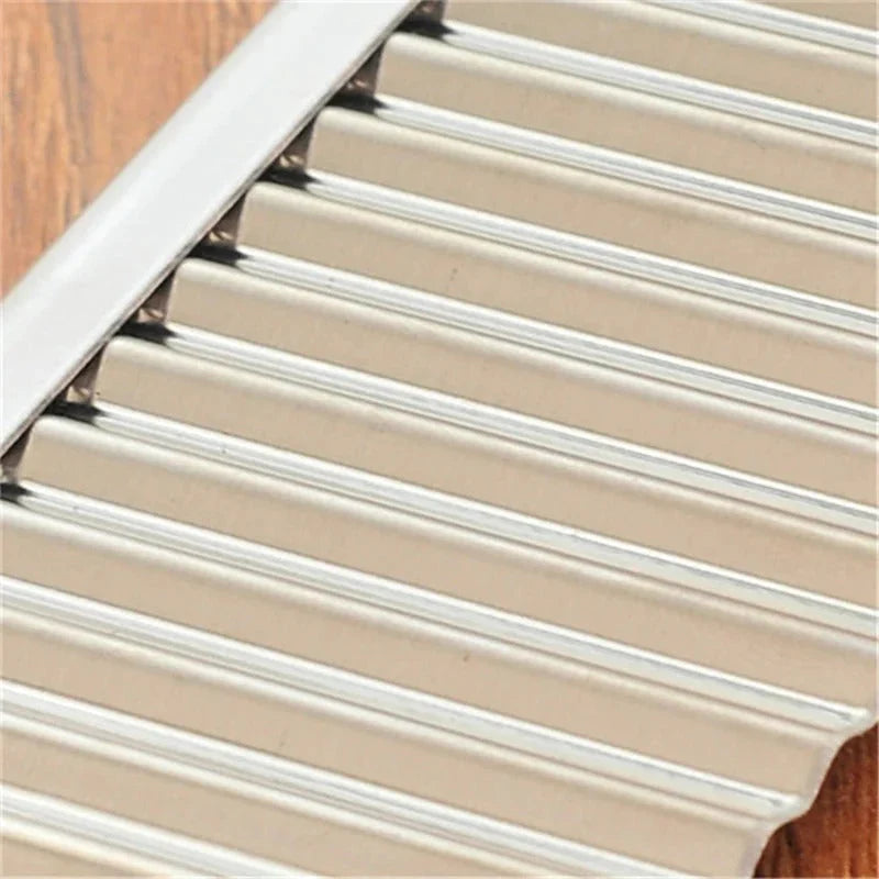 Stainless Steel Vegetable Knife - Serrated Knife for Chips & Vegetables