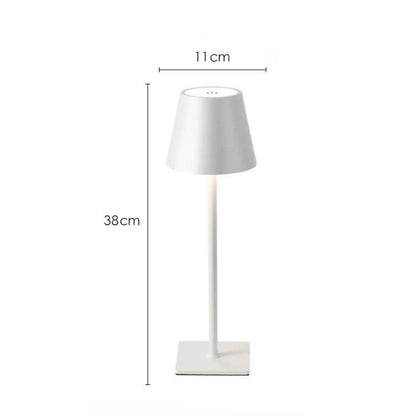 Elegant Led Table Lamp With Rechargeable Battery