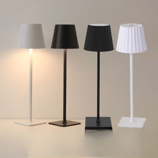 Elegant Led Table Lamp With Rechargeable Battery