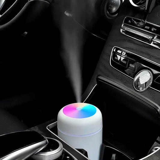 Compact Humidifier With Aromatherapy USB Powered For Car And Bedroom
