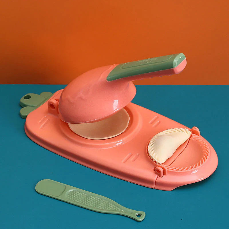 Dumpling Mould With Lever Mechanism For Quick And Even Dumplings