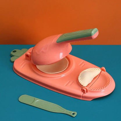 Dumpling Mould With Lever Mechanism For Quick And Even Dumplings