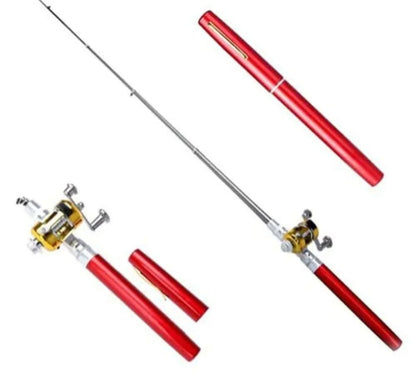 Compact Fishing Set with Telescopic Rod - Portable Fishing Rod for Travelling