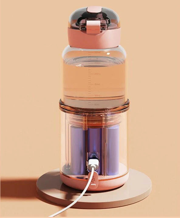 Portable Bottle Warmer With Temperature Display - Compact Solution For On The Go