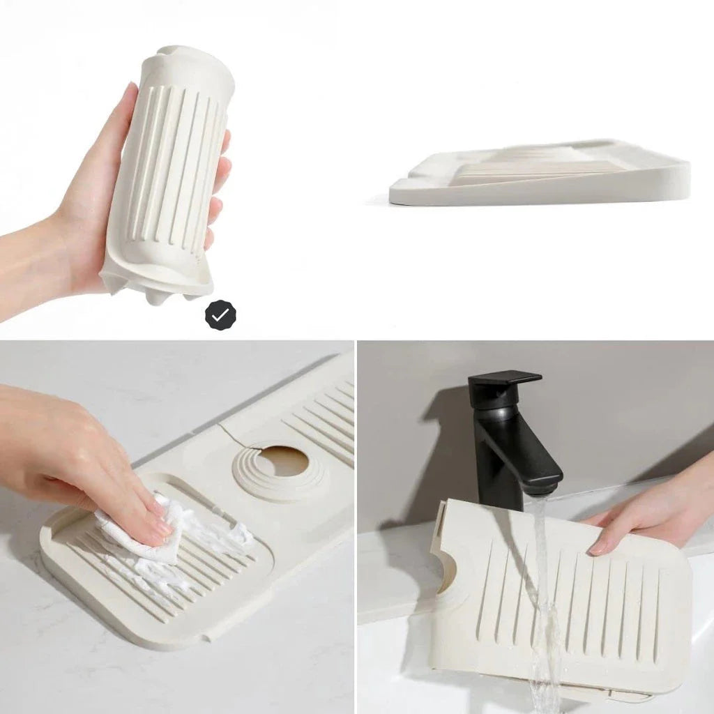 Silicone Splash Guard Drain Mat
