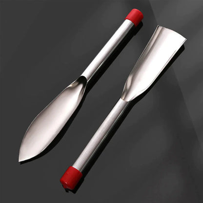 Stainless Steel Weed Cutters and Digging Tools - Garden Tools with Wooden Handles