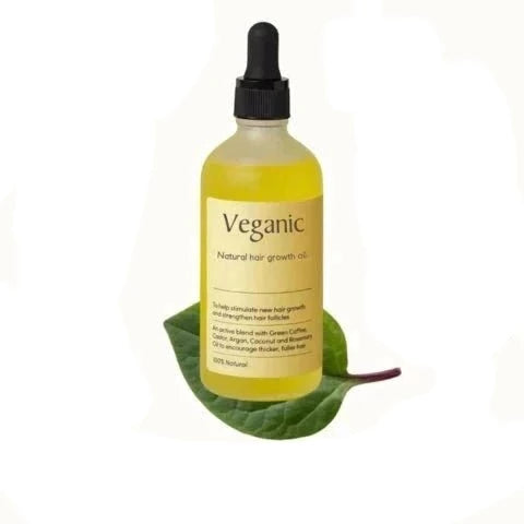 Vegan Hair Growth Oil Natural Booster for Healthy Hair Growth