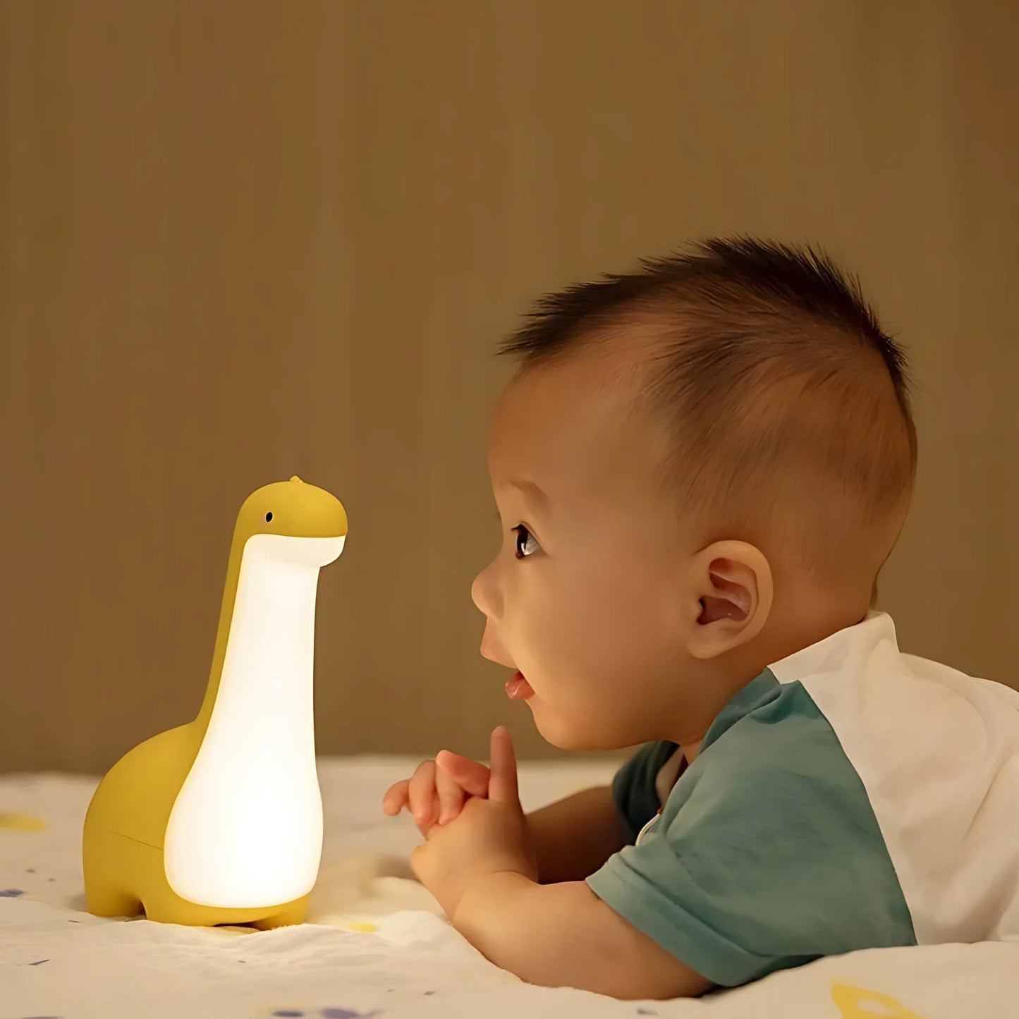 Led Dinosaur Night Light for Children - Soft Lighting for Soothing Nights
