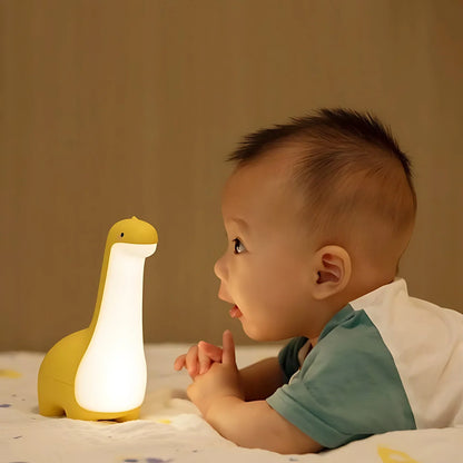 Led Dinosaur Night Light for Children - Soft Lighting for Soothing Nights
