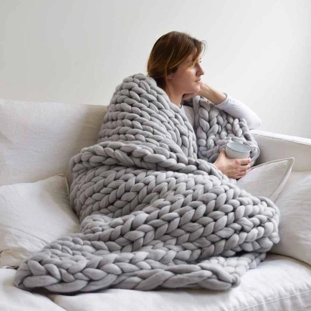 Luxurious XXL Knit Blanket